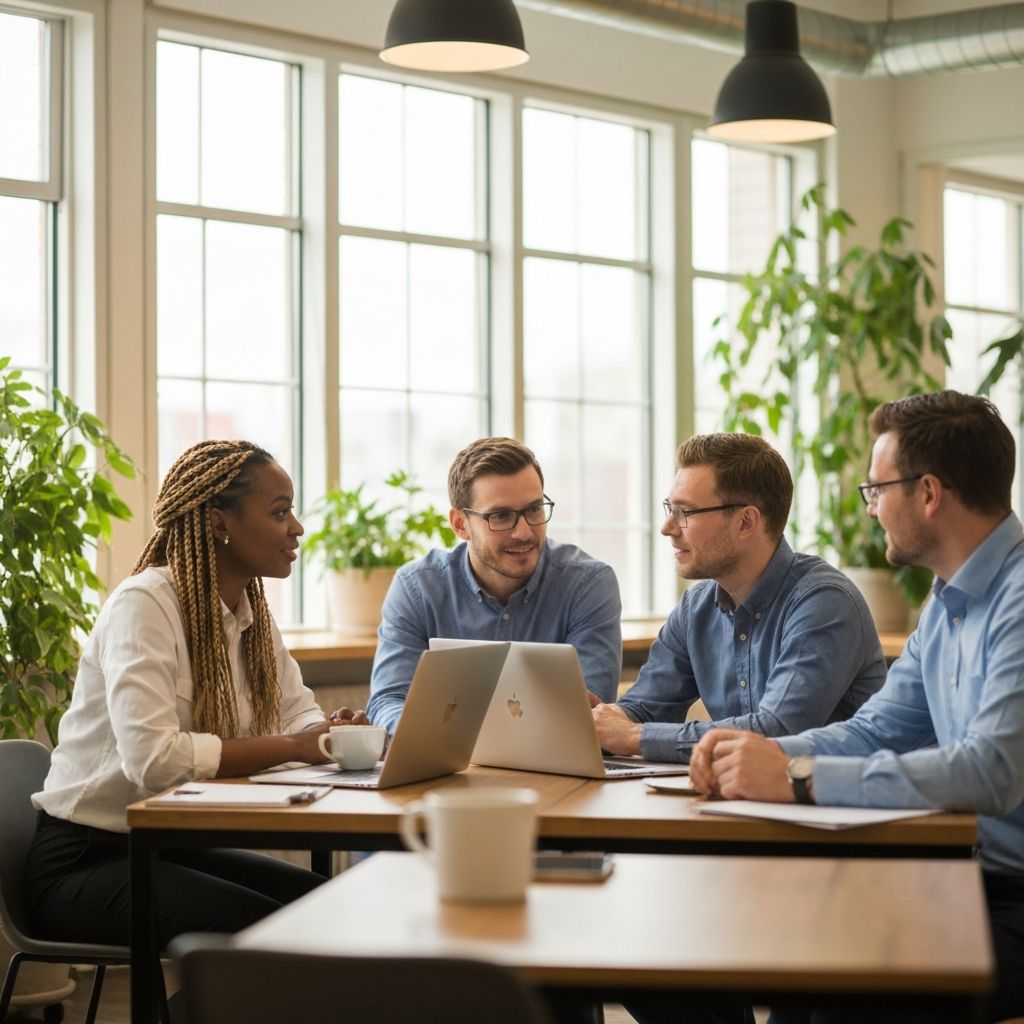 The Orchestrated team collaborating