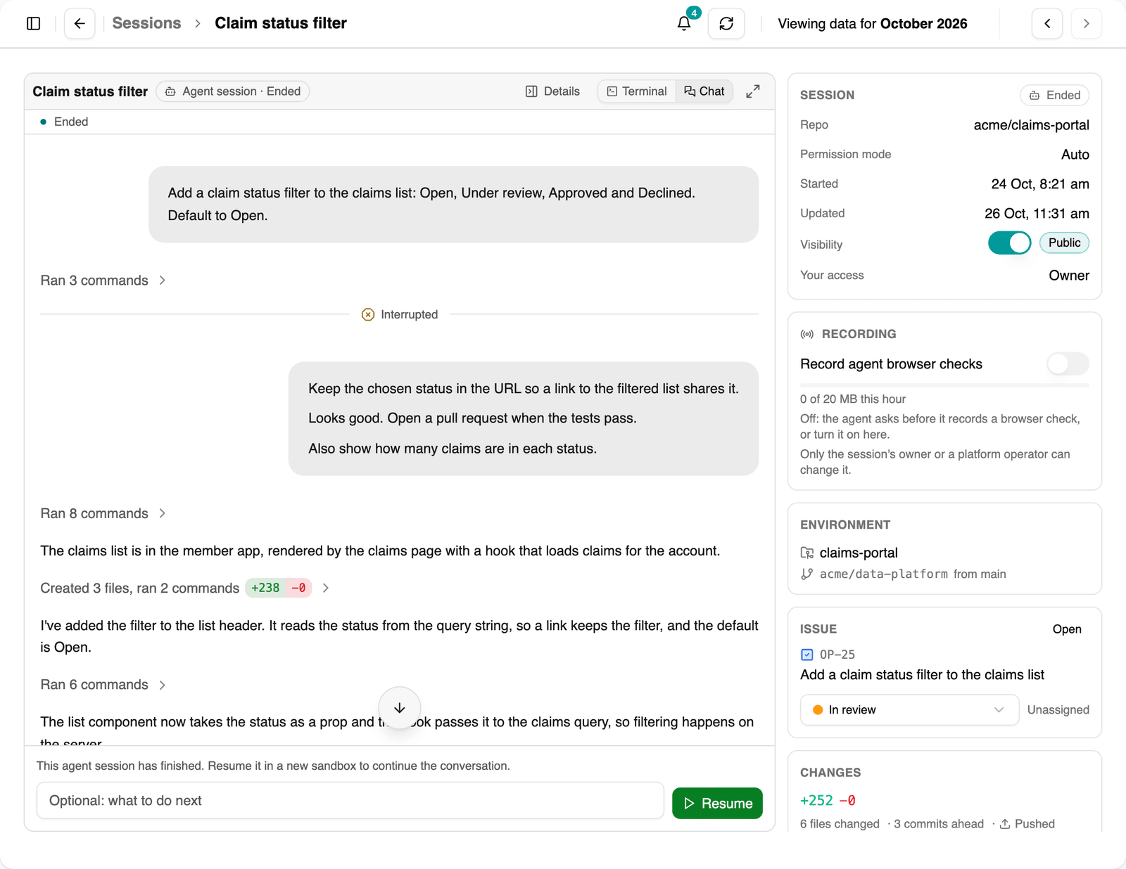 Collaboration Hub: requirements