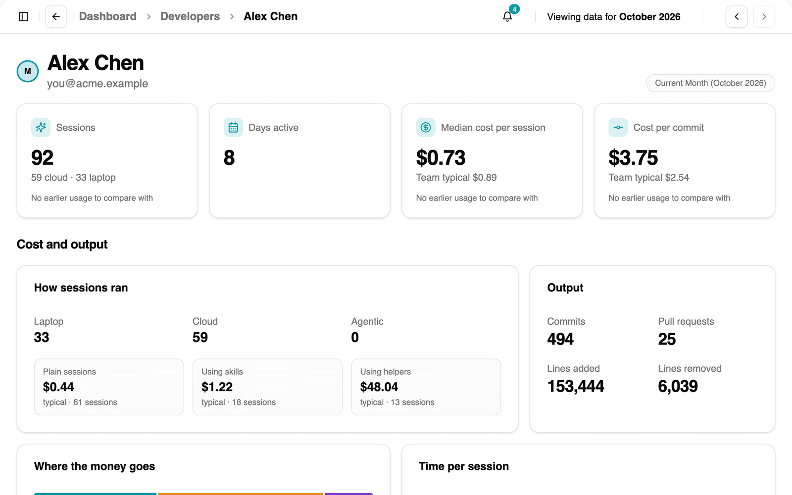 Developer Insights: developers and agents