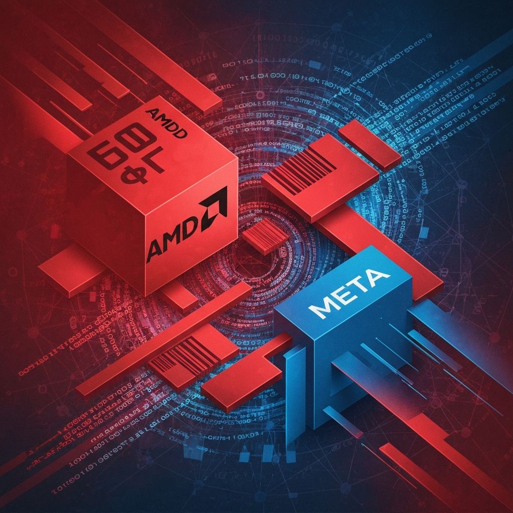 Meta Commits Up to $100B to AMD for AI Chips